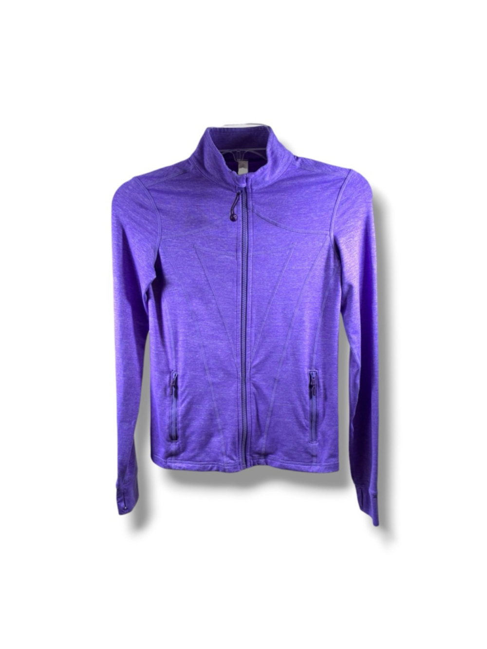 Ivivva Athletica Full Zip Jacket in Heather Purple Girls Size 12